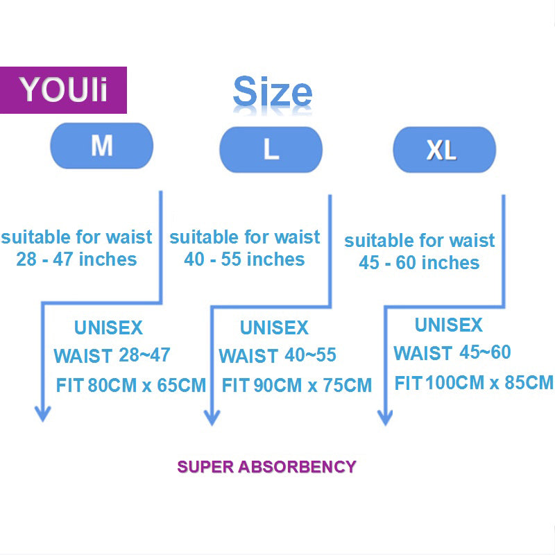Youli Adult Tape Diapers