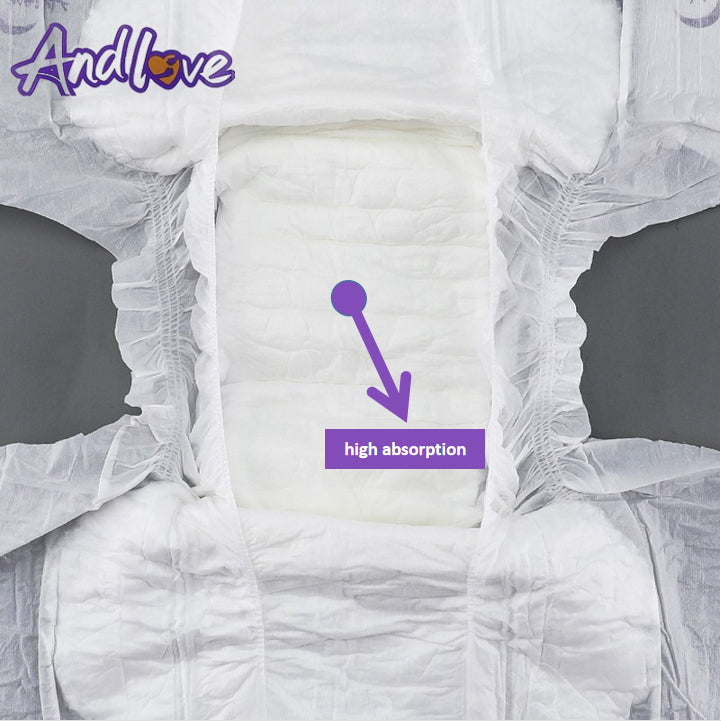 Andlove Adult Tape Diapers Incontinence Care China Factory ODM OEM