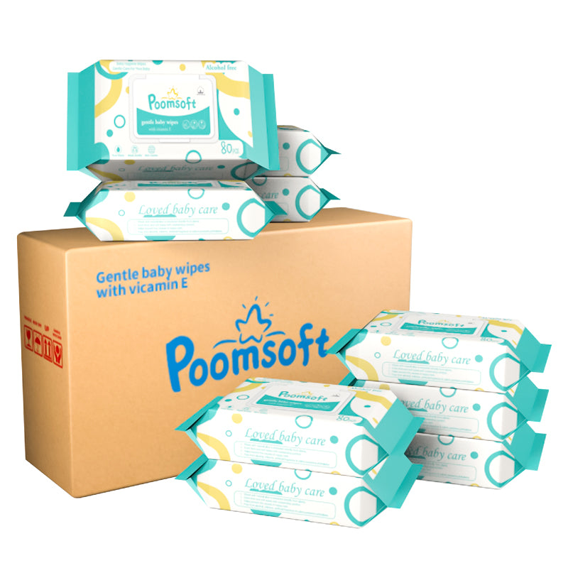 Poomsoft Wet wipe  for Wholesale