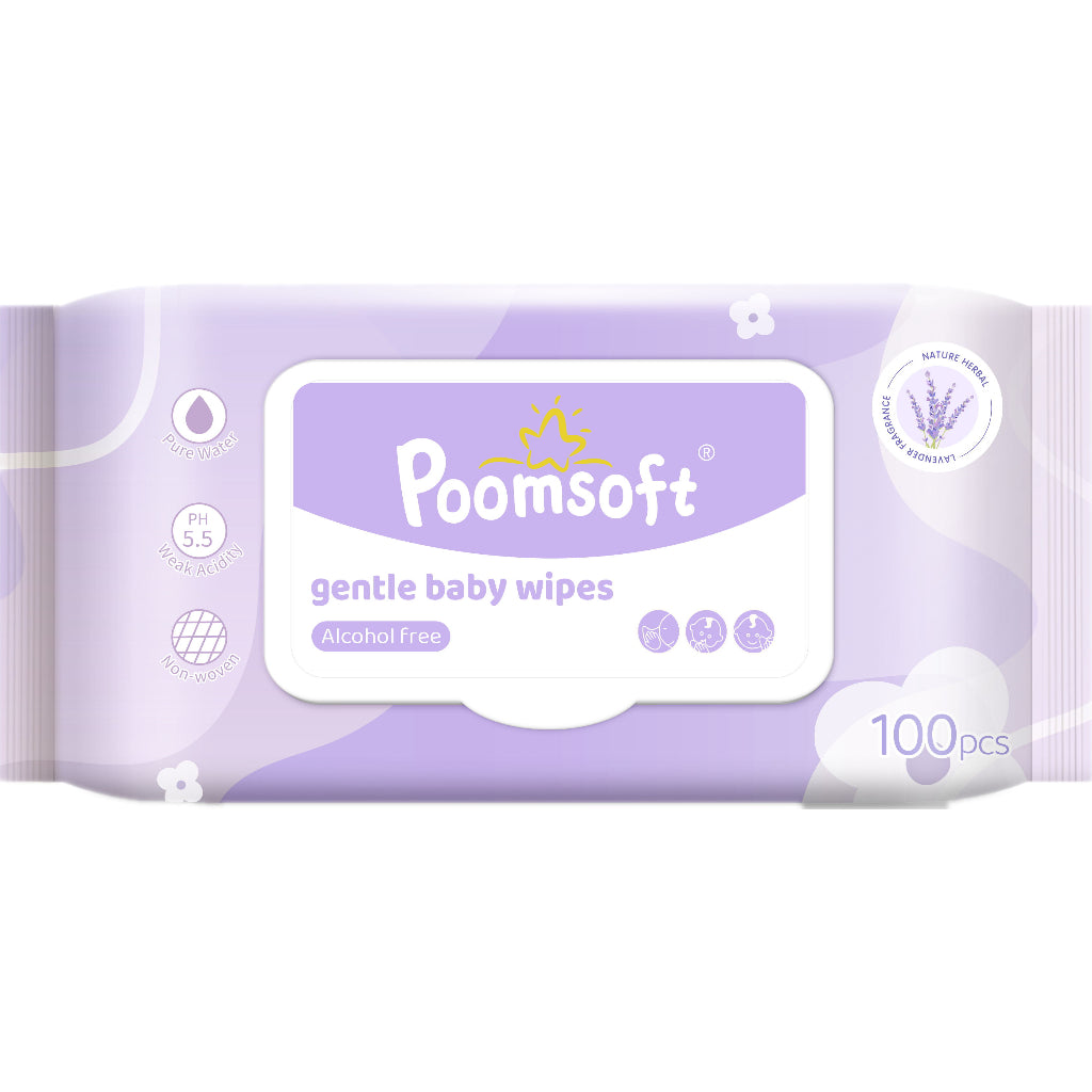 Poomsoft Lavender fragrance Wet Wipes