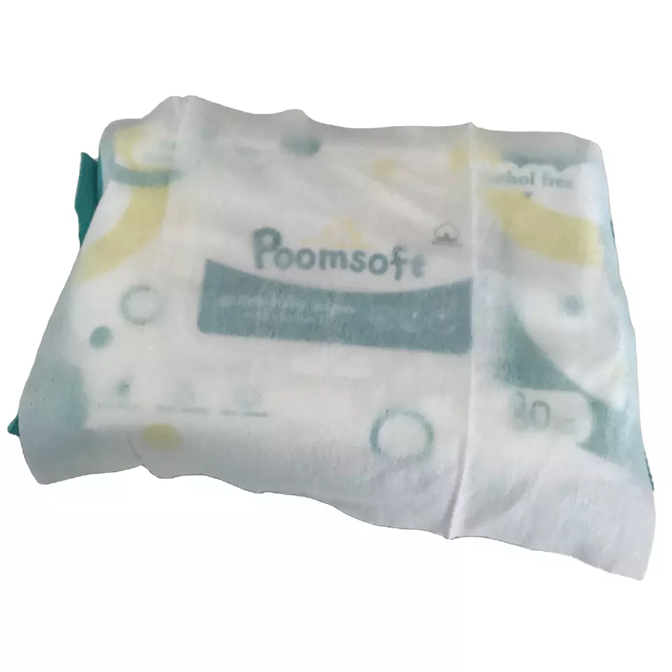 Poomsoft Free fragrance Wet Wipes Alcohol-Free for Wholesale