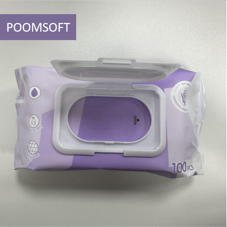 Poomsoft Lavender fragrance Wet Wipes