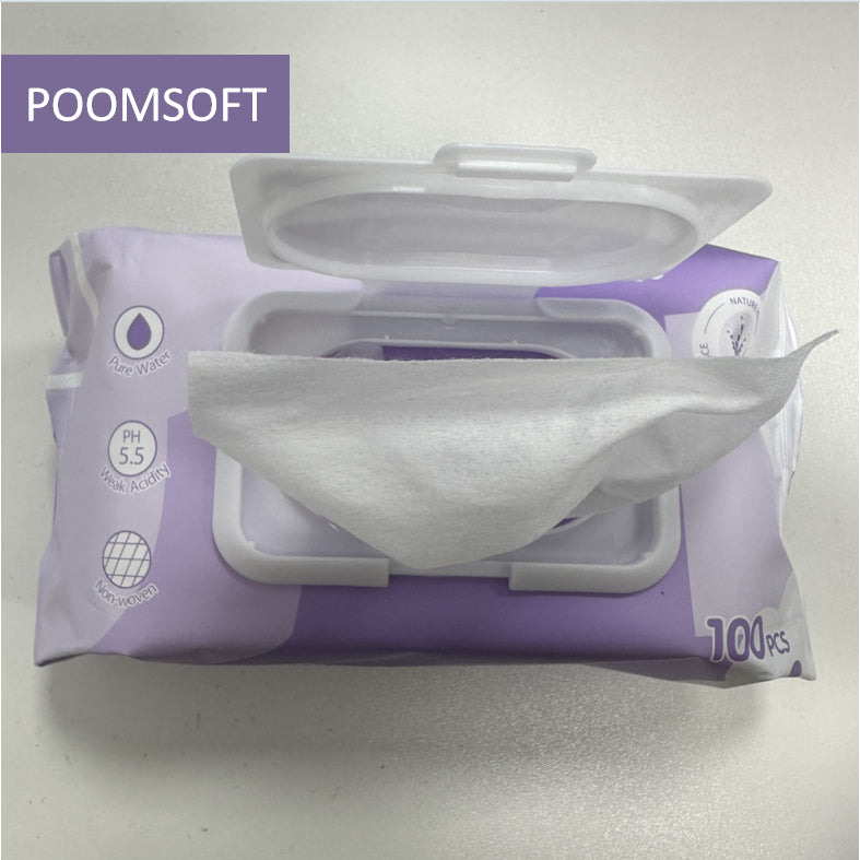 Poomsoft Lavender fragrance Wet Wipes