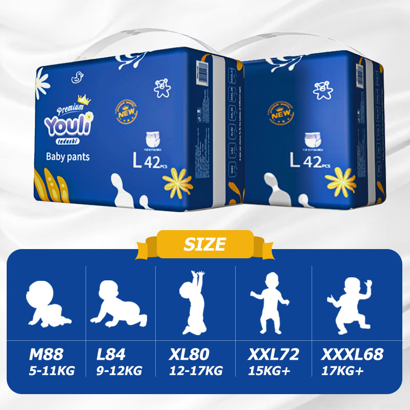 youli wholesale waistband disposable breathable cheap baby diapers